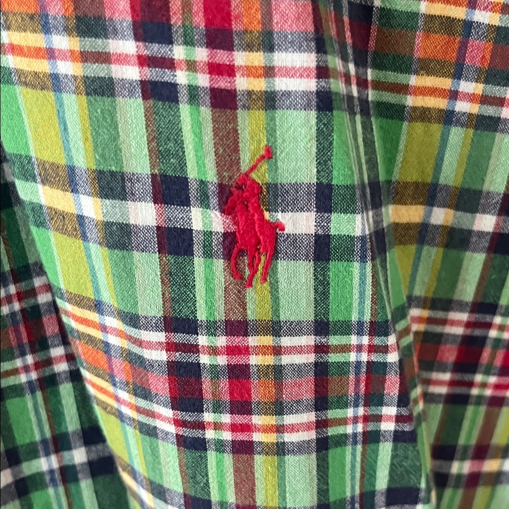 Ralph Lauren Men's Multicolor Plaid Shirt - Picture 3 of 4